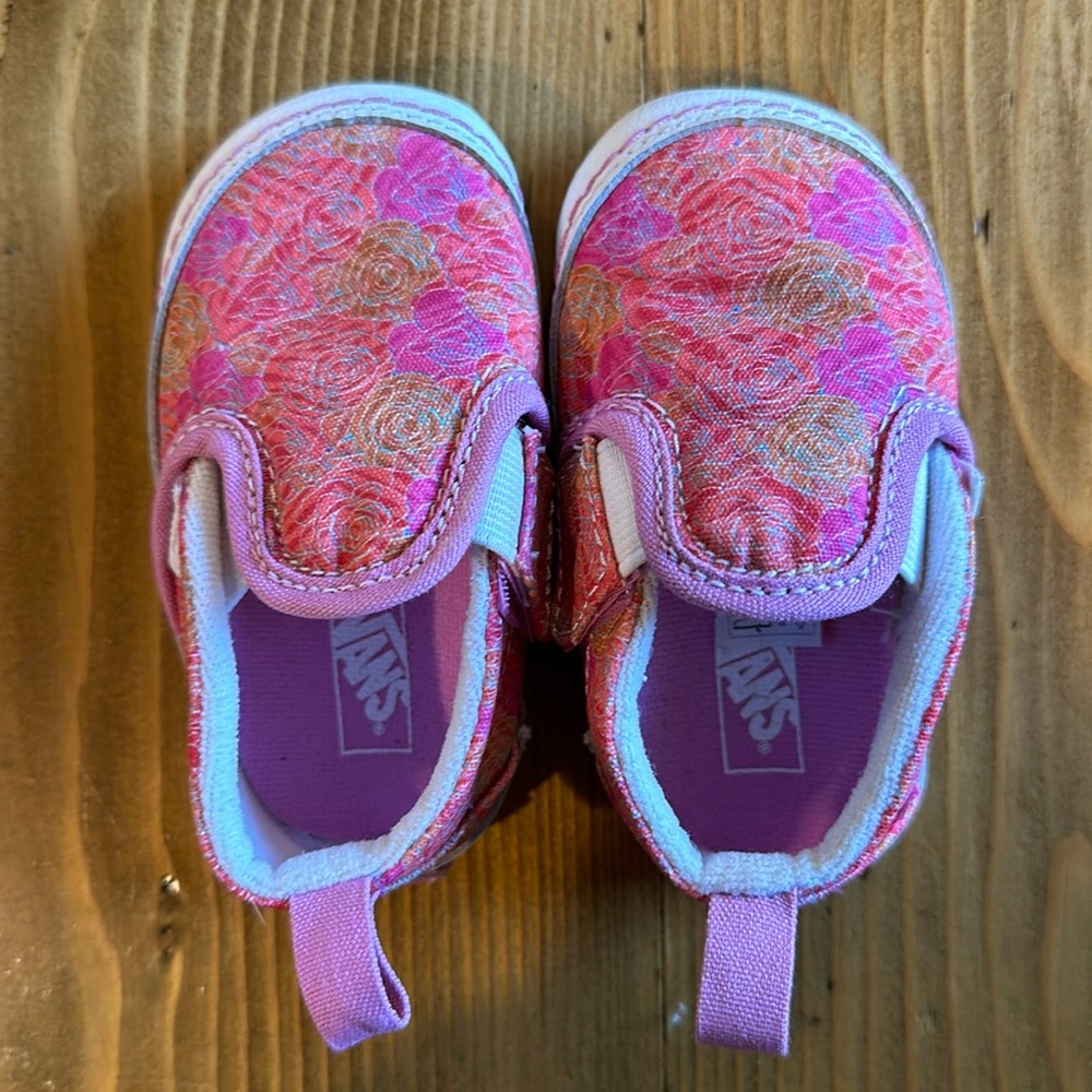 Vans crib shoes infant size 3